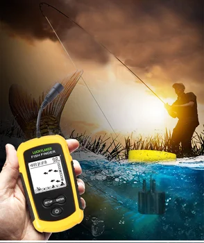 Portable Sonar Fish Finder findfish Fishfinder with Wired Sonar Transducer and LCD Display AA Battery fishfinder
Portable Sonar Fish Finder findfish Fishfinder with Wired Sonar Transducer and LCD Display AA Battery fishfinder