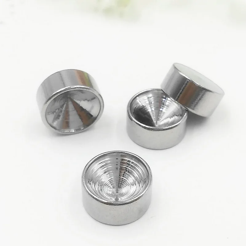 100pcs/lot Round Stainless Steel Cabochon For Jewelry DIY Making Crystal Setting Accessories
100pcs/lot Round Stainless Steel Cabochon For Jewelry DIY Making Crystal Setting Accessories