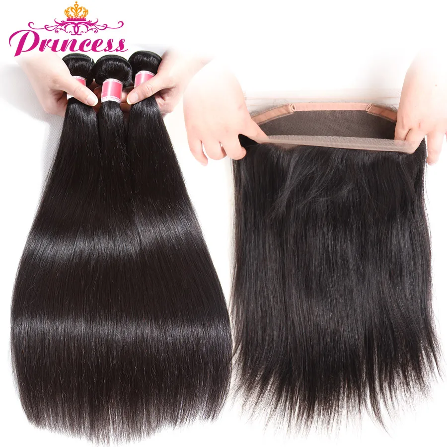 Beautiful Princess 360 Lace Frontal With Bundle Non-remy Peruvian Straight Human Hair Weave 3 Bundles With Frontal Closure
Beautiful Princess 360 Lace Frontal With Bundle Non-remy Peruvian Straight Human Hair Weave 3 Bundles With Frontal Closure