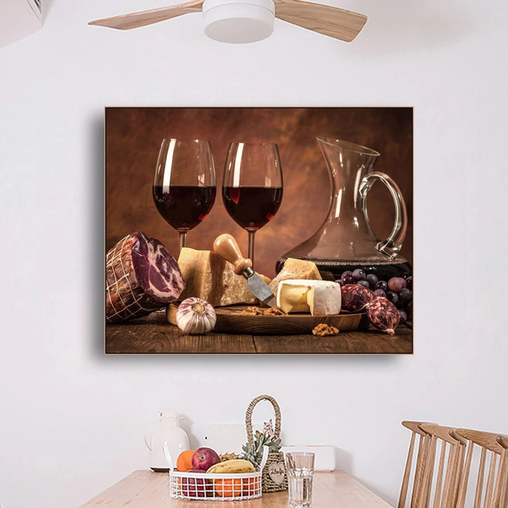 Wine Cup Food Canvas Painting Calligraphy Posters Prints Modern Art Bar Restaurant Kitchen Decoration Dining Living Room Decor
Wine Cup Food Canvas Painting Calligraphy Posters Prints Modern Art Bar Restaurant Kitchen Decoration Dining Living Room Decor