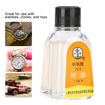Watch Oil for Pocket Watch & All Watches Lubricating Clock Lubricant Oil Cleaning Tool
Watch Oil for Pocket Watch & All Watches Lubricating Clock Lubricant Oil Cleaning Tool