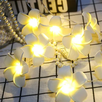 3m 20LED String Light Vintage Frangipani Flower LED Fairy Light String Home Decorative Lighting String for Wedding Party 0605#
3m 20LED String Light Vintage Frangipani Flower LED Fairy Light String Home Decorative Lighting String for Wedding Party 0605#