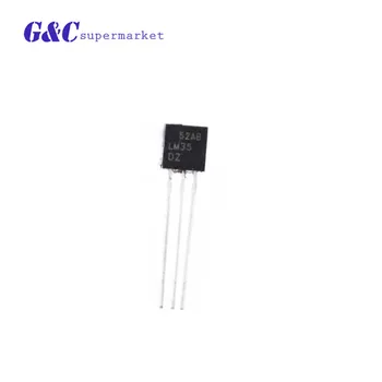 5pcs LM35DZ TO-92 LM35 Precision Centigrade Temperature Sensor For IC Low Impedance
5pcs LM35DZ TO-92 LM35 Precision Centigrade Temperature Sensor For IC Low Impedance
