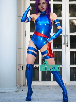 Free Shipping DHL 2017 Adult X- Men Psylocke Elizabeth Betsy Braddock Costume Blue Shiny Metallic Halloween Cosplay Costume
Free Shipping DHL 2017 Adult X- Men Psylocke Elizabeth Betsy Braddock Costume Blue Shiny Metallic Halloween Cosplay Costume