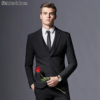 N&B Suit Men Wedding Suit for Men Slim Fit Mens Suits With Pants Men's Classic 3 Piece Suit Latest Coat Pant Designs Dresses SR3
N&B Suit Men Wedding Suit for Men Slim Fit Mens Suits With Pants Men's Classic 3 Piece Suit Latest Coat Pant Designs Dresses SR3