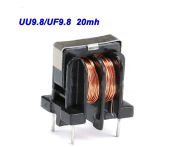Free ship 30pc 20mh Wave filter common mode Inductors UU9.8/UF9.8 Common-mode inductor 20MH Pitch 7*8mm Wire diameter 0.2m
Free ship 30pc 20mh Wave filter common mode Inductors UU9.8/UF9.8 Common-mode inductor 20MH Pitch 7*8mm Wire diameter 0.2m