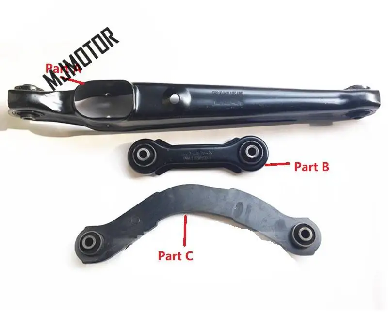 3 models of Rear Suspension Control Arm assy. / track rod lever For Chinese CHERY A5 E5 G3 Auto car motor Part A21-2919410
3 models of Rear Suspension Control Arm assy. / track rod lever For Chinese CHERY A5 E5 G3 Auto car motor Part A21-2919410