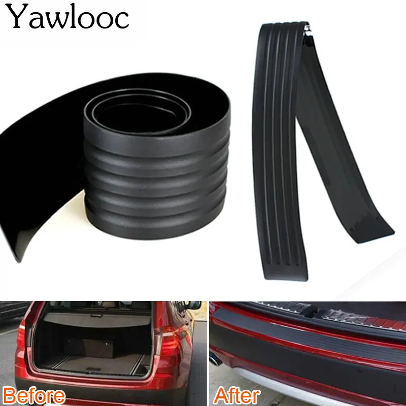 Universal Car Trunk Door Guard Strips Sill Plate Protector Rear Bumper Guard Rubber Mouldings Pad Trim Cover Strip Car Styling
Universal Car Trunk Door Guard Strips Sill Plate Protector Rear Bumper Guard Rubber Mouldings Pad Trim Cover Strip Car Styling
