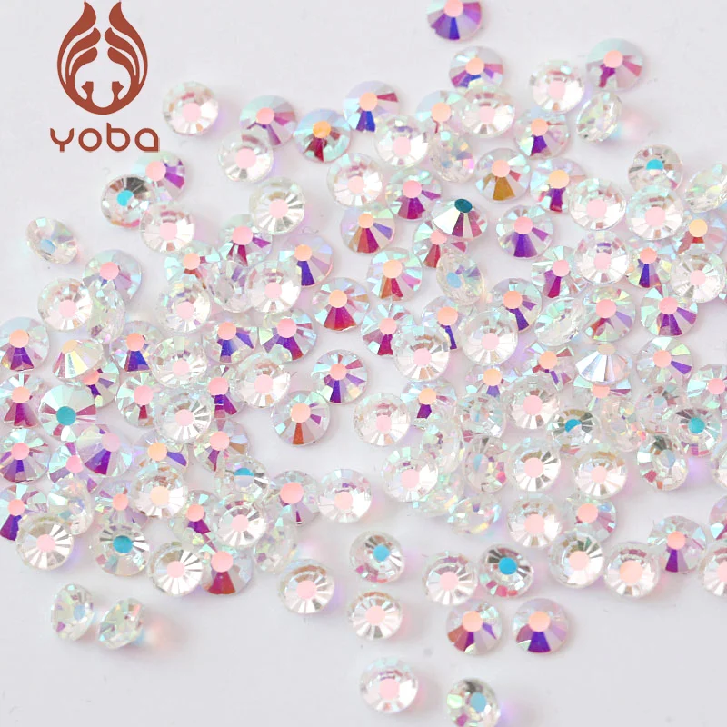 Mixed Sizes Transparent AB Non Hot Fix Rhinestone SS3-SS16 Glass Clear Flatback Glitter Rhinestone For Nail Art Decoration B0899
Mixed Sizes Transparent AB Non Hot Fix Rhinestone SS3-SS16 Glass Clear Flatback Glitter Rhinestone For Nail Art Decoration B0899