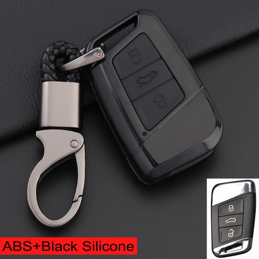 Silicone+ABS Key Case Cover For VW Volkswagen MK2 New CC (2019) New Passat (2019) B8 Variant(2016~2018) Auto part Keyfob
Silicone+ABS Key Case Cover For VW Volkswagen MK2 New CC (2019) New Passat (2019) B8 Variant(2016~2018) Auto part Keyfob