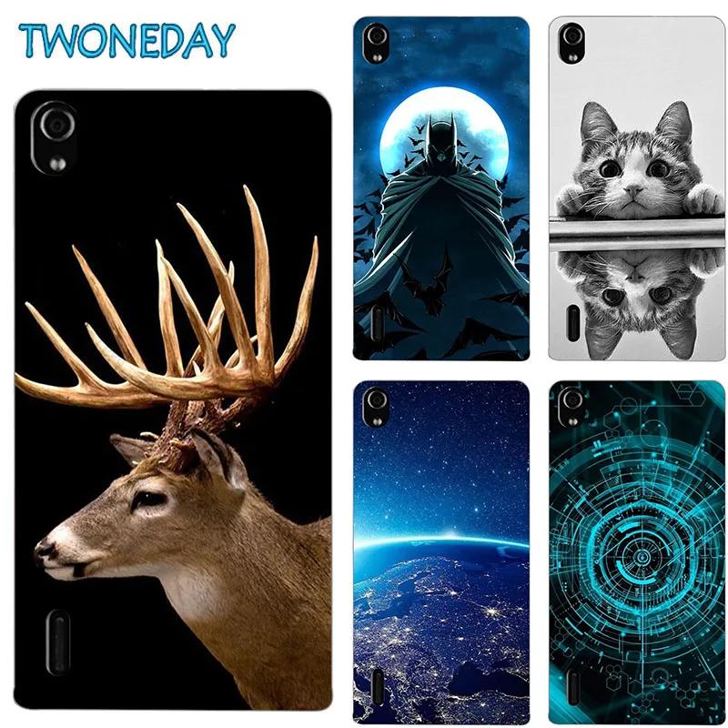 Elk Case Frozen Phone Cover For Huawei Ascend P7 P7-L00 P7-L05 P7-L10 P7-L11 Coque Cute Cat Flower Back Case For Huawei P7 Capa
Elk Case Frozen Phone Cover For Huawei Ascend P7 P7-L00 P7-L05 P7-L10 P7-L11 Coque Cute Cat Flower Back Case For Huawei P7 Capa