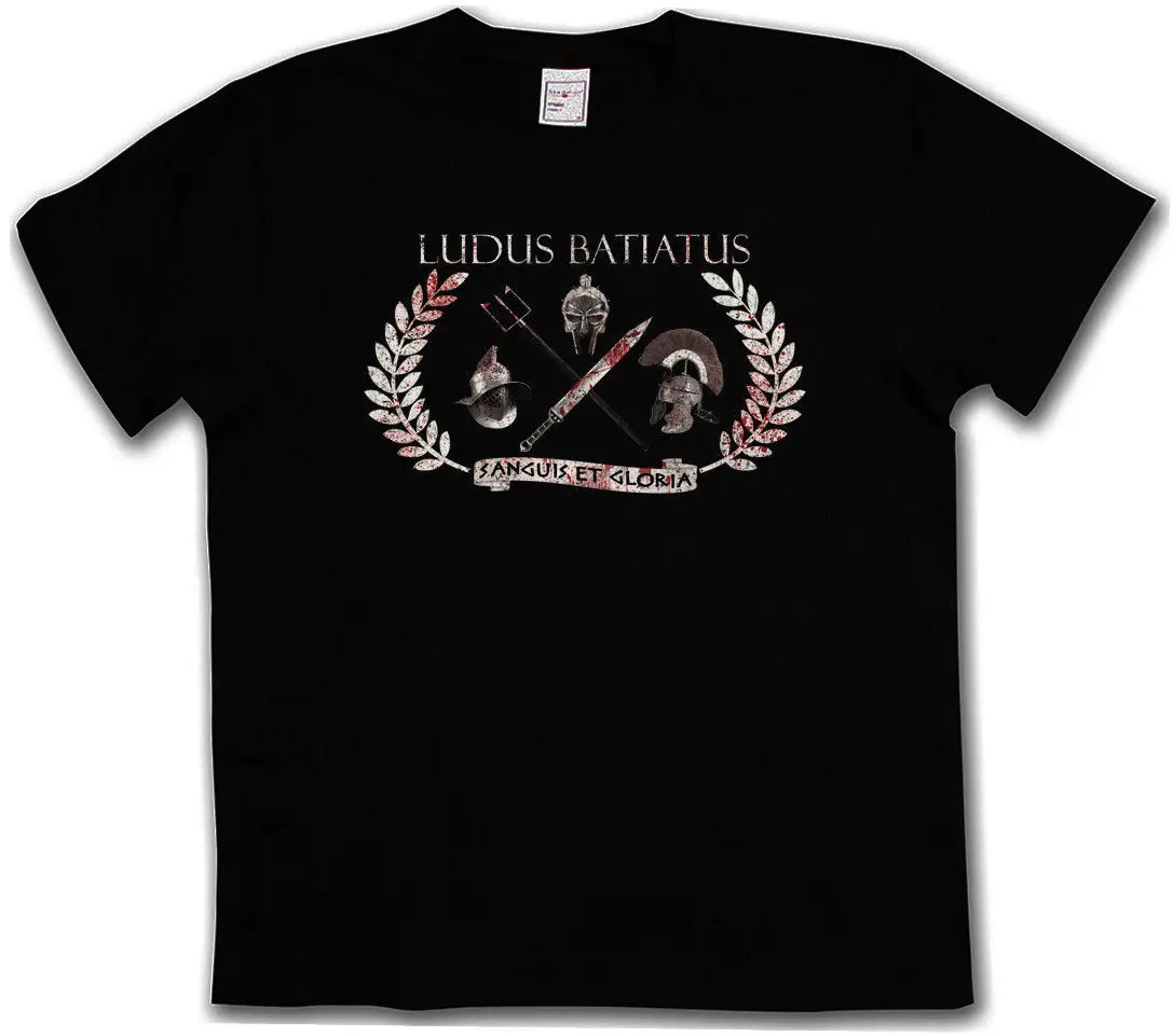 LUDUS BATIATUS SPARTACUS T-SHIRT - Sanguis Sand Et Gloria TV Blood Spartakus