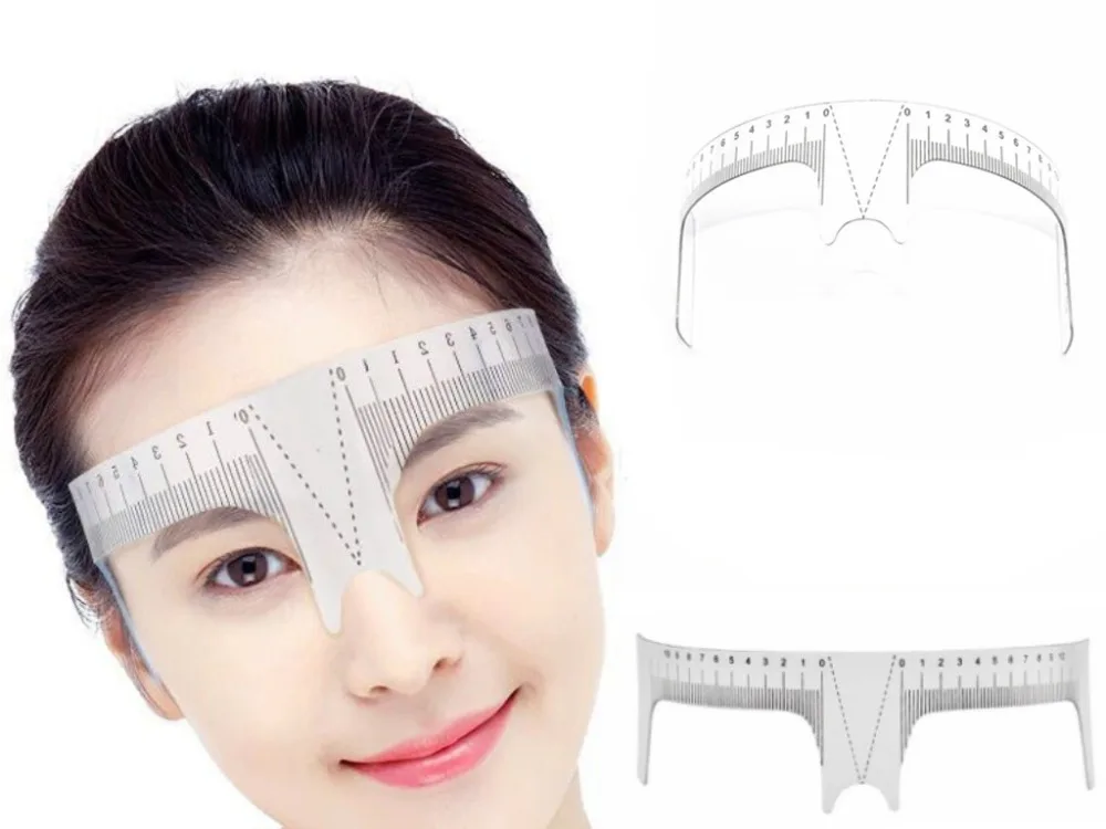 1PC 20cm Eyebrow Ruler Eye Brow Measure Tool Eyebrow mould Guide symmetrica Ruler Microblading Calliper Stencil Makeup position
1PC 20cm Eyebrow Ruler Eye Brow Measure Tool Eyebrow mould Guide symmetrica Ruler Microblading Calliper Stencil Makeup position