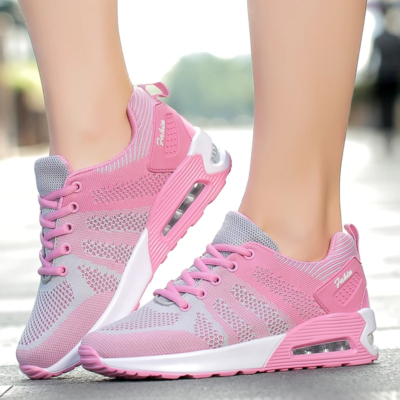 Breathable Light Women Running Shoes Outdoor Walking Cushioning Woman Sport Jogging Trainers Height Increasing Fashion Sneakers
Breathable Light Women Running Shoes Outdoor Walking Cushioning Woman Sport Jogging Trainers Height Increasing Fashion Sneakers