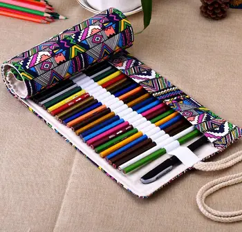 New 36/48/72 Holes Pen Pencil Case Students Stationary Roll Pouch Makeup Comestic Brush Pen Storage Bag
New 36/48/72 Holes Pen Pencil Case Students Stationary Roll Pouch Makeup Comestic Brush Pen Storage Bag