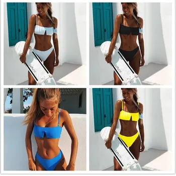 Sexy Women Badpak Bikini Swimwears Bandage Bikini Swimsuit hot sell Swimwear 4 colors Bikinis Brazilian Rhinestone Beachwear
Sexy Women Badpak Bikini Swimwears Bandage Bikini Swimsuit hot sell Swimwear 4 colors Bikinis Brazilian Rhinestone Beachwear