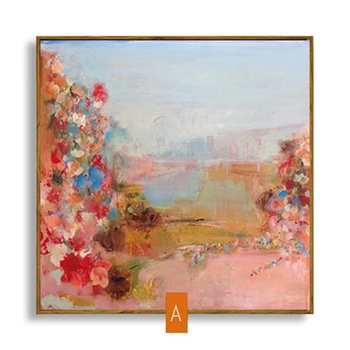 Artist original High quality modern handmade painting pink flowers oil painting on canvas pictures for living room decor
Artist original High quality modern handmade painting pink flowers oil painting on canvas pictures for living room decor