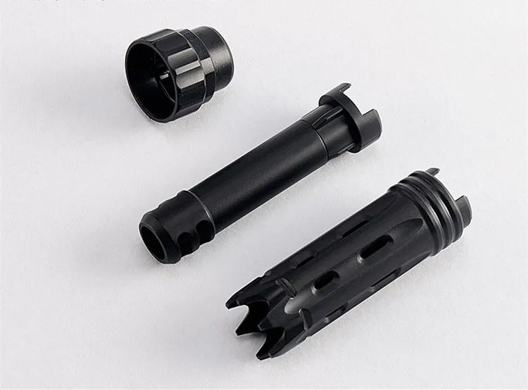 Toy Muffler Silencer Barrel Nut for JinMing 8th Generation Upper Silencer For Gel Ball Blaster Modification
Toy Muffler Silencer Barrel Nut for JinMing 8th Generation Upper Silencer For Gel Ball Blaster Modification