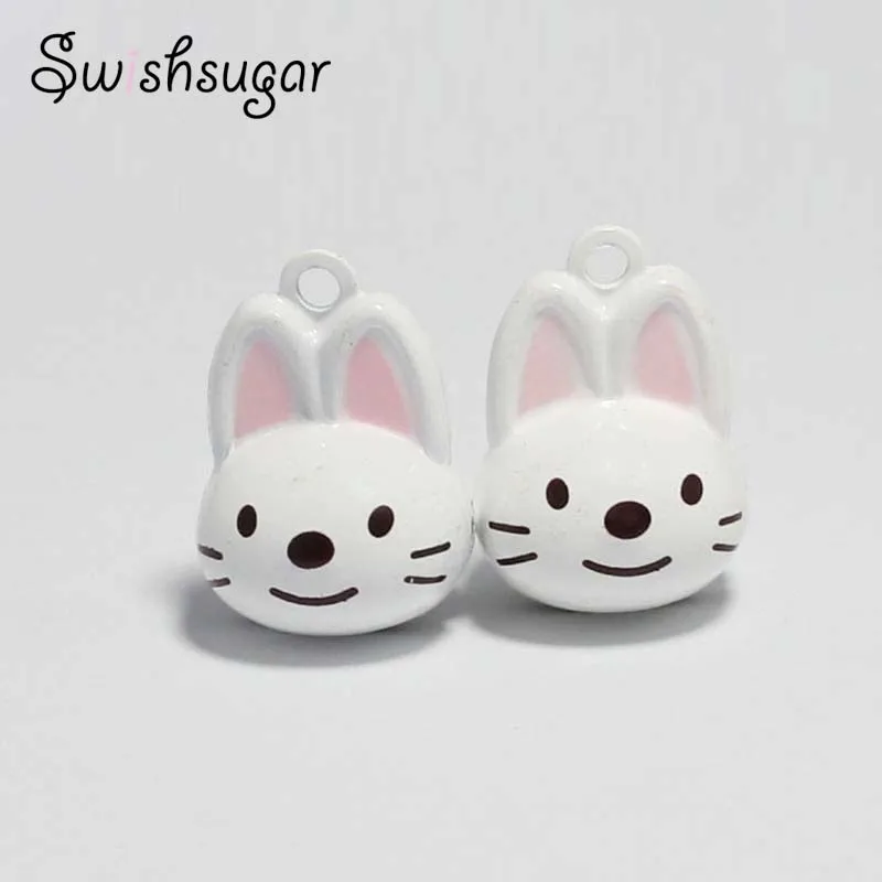 Cute Rabbit Cartoon Bell Metal Jewelry Charms Accessories Fit Festival Holiday Birthday Pet Decoration
Cute Rabbit Cartoon Bell Metal Jewelry Charms Accessories Fit Festival Holiday Birthday Pet Decoration