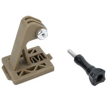 Tactical Helmet Mount Action Camera Accessory for GoPro SJCAM Xiaoyi 4k Excavator ARM Mount NVG Helmet Base Bracket Black Tan
Tactical Helmet Mount Action Camera Accessory for GoPro SJCAM Xiaoyi 4k Excavator ARM Mount NVG Helmet Base Bracket Black Tan