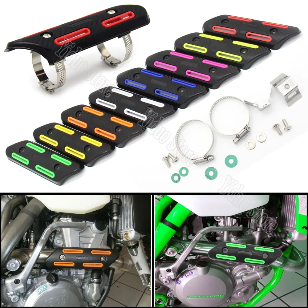 motocross exhaust pipe protection cover motocross Universal Mid Exhaust system connector Protector guardAnti-scalding protection
motocross exhaust pipe protection cover motocross Universal Mid Exhaust system connector Protector guardAnti-scalding protection