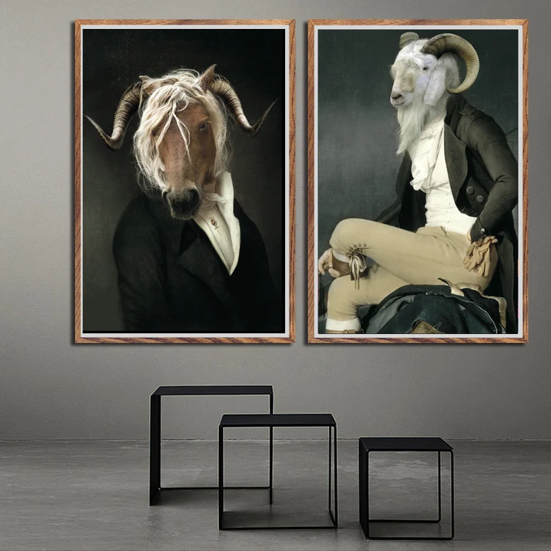 Horse Animal Goat Cat Modern Painting Fashion Poster Prints Wall Art Canvas Painting Wall Pictures For Living Room Home Decor
Horse Animal Goat Cat Modern Painting Fashion Poster Prints Wall Art Canvas Painting Wall Pictures For Living Room Home Decor