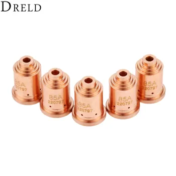 DRELD 5pcs 65A/85A Plasma Torch Nozzle 220797 for 85 65 Plasma Cutting Torch Consumables Gouging Welding & Soldering Supplies
DRELD 5pcs 65A/85A Plasma Torch Nozzle 220797 for 85 65 Plasma Cutting Torch Consumables Gouging Welding & Soldering Supplies