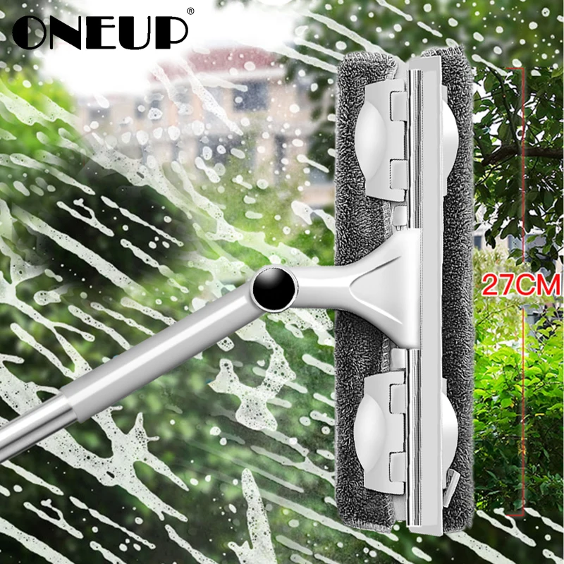 ONEUP High-rise Window Cleaning Brush Double-sided Telescopic Rod Window Cleaner Squeegee Wiper Rotating Head Cleaning Brushes
ONEUP High-rise Window Cleaning Brush Double-sided Telescopic Rod Window Cleaner Squeegee Wiper Rotating Head Cleaning Brushes