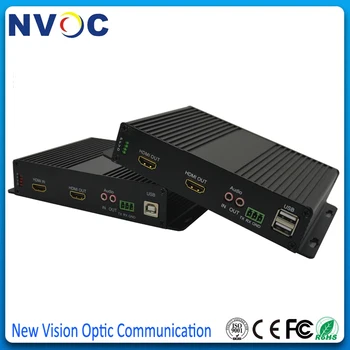 1Ch Uncompressed HDMI Extender Over Fiber 20KM Transmitter and Receiver with 1Ch Bi-Directional Stereo Audio and 1Ch RS232 Data
1Ch Uncompressed HDMI Extender Over Fiber 20KM Transmitter and Receiver with 1Ch Bi-Directional Stereo Audio and 1Ch RS232 Data