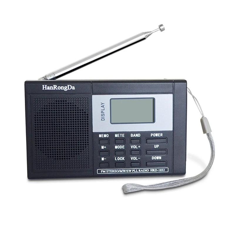 Black Stereo Radio FM AM SW MW Radio Digital Full Band Digital Receiver Demodulator External Antenna Receiver DC Power Portable
Black Stereo Radio FM AM SW MW Radio Digital Full Band Digital Receiver Demodulator External Antenna Receiver DC Power Portable