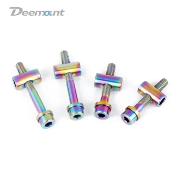 Deemount 2 PCS M5x30/40 Bicycle Seatpost Titanium Bolts Hex Headed MTB Mountain Bike Ti Screw Cycle Seat Post Fastening
Deemount 2 PCS M5x30/40 Bicycle Seatpost Titanium Bolts Hex Headed MTB Mountain Bike Ti Screw Cycle Seat Post Fastening