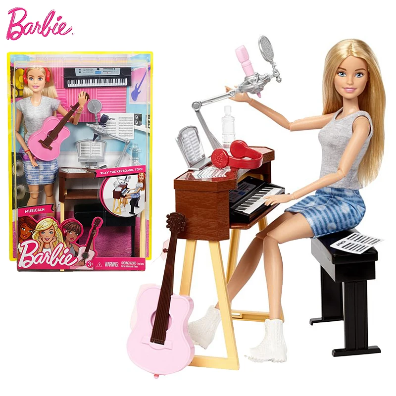 Original Brand All Joints Move Musician Doll & Playset Of Dolls The Girl A Birthday Present Girl Toys Gift Boneca FCP73
Original Brand All Joints Move Musician Doll & Playset Of Dolls The Girl A Birthday Present Girl Toys Gift Boneca FCP73