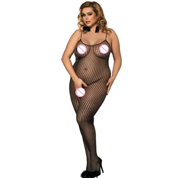 Sexy Womens Sheer and Opaque Halter Open Crotch Bodysuit Low Cut Back Lace Trim Body Stocking Bodysuit Erotic Lingerie
Sexy Womens Sheer and Opaque Halter Open Crotch Bodysuit Low Cut Back Lace Trim Body Stocking Bodysuit Erotic Lingerie