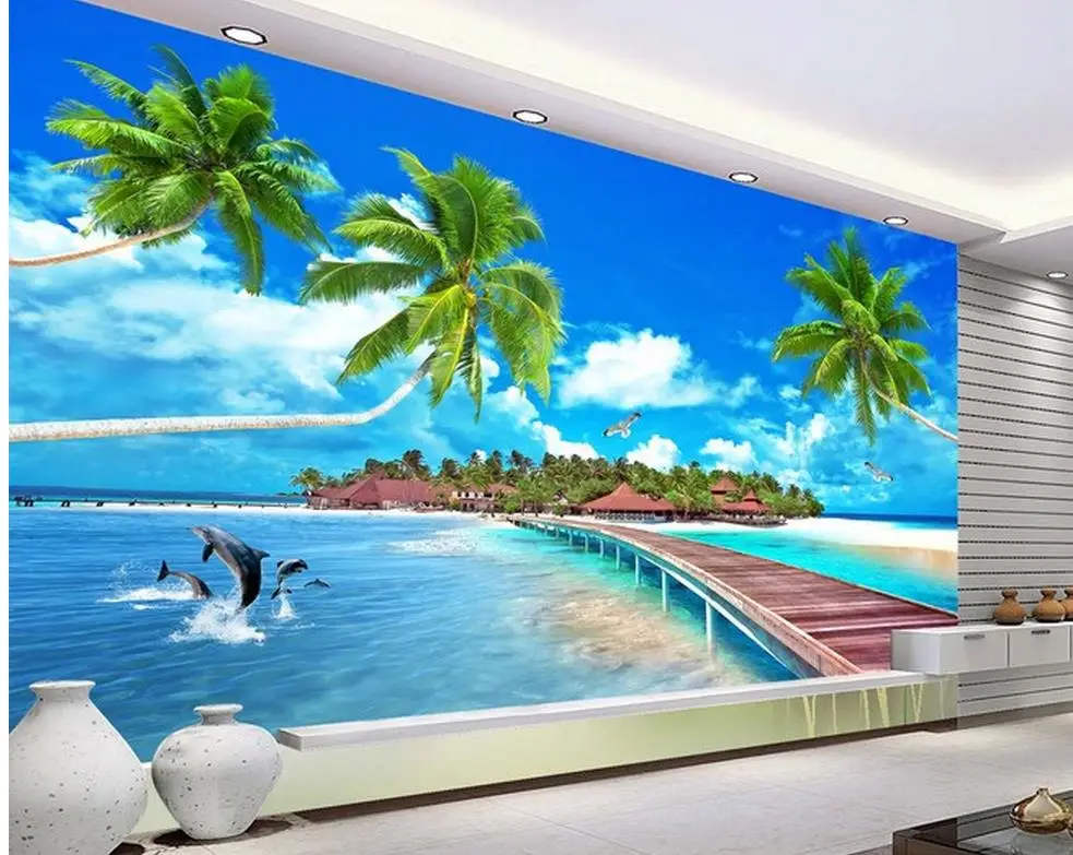 3d customized wallpaper Maldives beach TV backdrop wall 3d wallpaper classic wallpaper for walls
3d customized wallpaper Maldives beach TV backdrop wall 3d wallpaper classic wallpaper for walls
