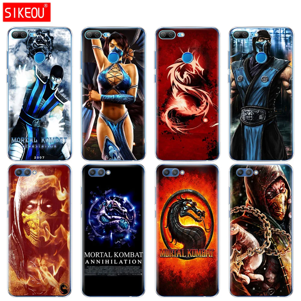 

Silicone Cover phone Case for Huawei Honor 10 V10 3c 4C 5c 5x 4A 6A 6C pro 6X 7X 6 7 8 9 LITE Scorpion Sub Zero Mortal Kombat x