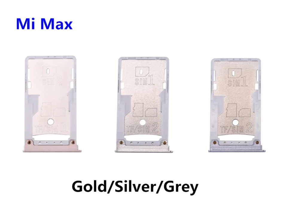 1PC New SIM Card Tray for Xiaomi Mi Max Sim Card Tray TF Card Tray Slot Holder Adapter Replacement Part
1PC New SIM Card Tray for Xiaomi Mi Max Sim Card Tray TF Card Tray Slot Holder Adapter Replacement Part