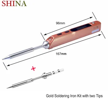TS100 24V Soldering Iron Station Kit DC 5525 Embedded Interface Acceleration Sensors STM32 Chip with TipIntelligent Programmable
TS100 24V Soldering Iron Station Kit DC 5525 Embedded Interface Acceleration Sensors STM32 Chip with TipIntelligent Programmable