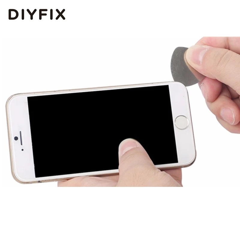 DIYFIX 6Pcs Phone Opening Tools Metal Thin Guitar Picks Pry Opener for iPhone iPad Tablet PC Disassemble Repair Tool Kit
DIYFIX 6Pcs Phone Opening Tools Metal Thin Guitar Picks Pry Opener for iPhone iPad Tablet PC Disassemble Repair Tool Kit