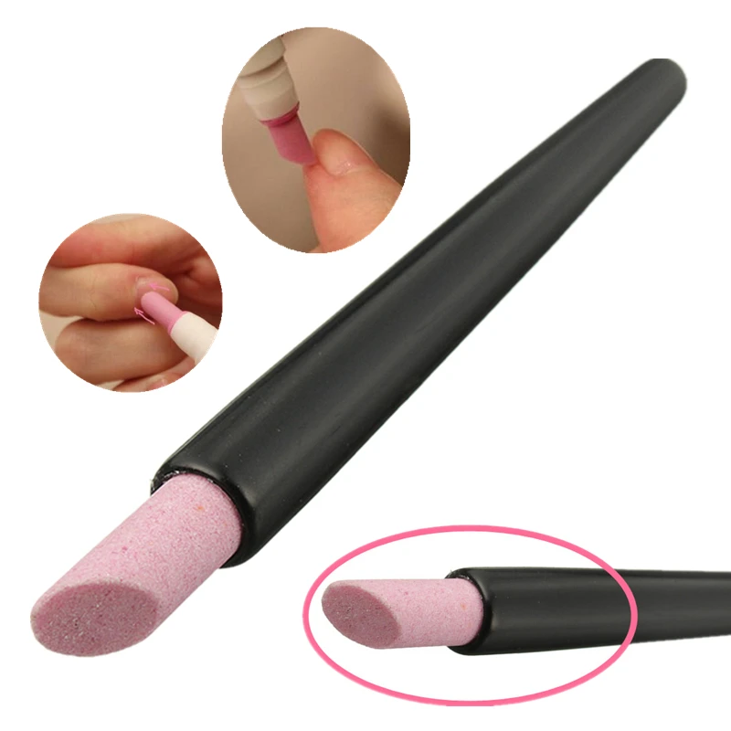 CLAVUZ 1Pcs Black Quartz Scrubs Stone Cuticle Stick Pen Spoon Cut Remover Nail Art Pusher Manicure Pedicure Care Tools
CLAVUZ 1Pcs Black Quartz Scrubs Stone Cuticle Stick Pen Spoon Cut Remover Nail Art Pusher Manicure Pedicure Care Tools