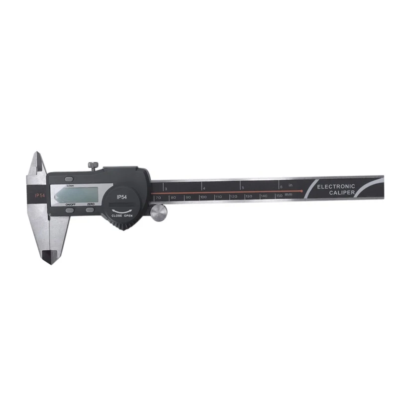 Ip54 Waterproof Digital Vernier Caliper Electronic Digital Caliper 0-150 Mm Paquimetro Digital
Ip54 Waterproof Digital Vernier Caliper Electronic Digital Caliper 0-150 Mm Paquimetro Digital