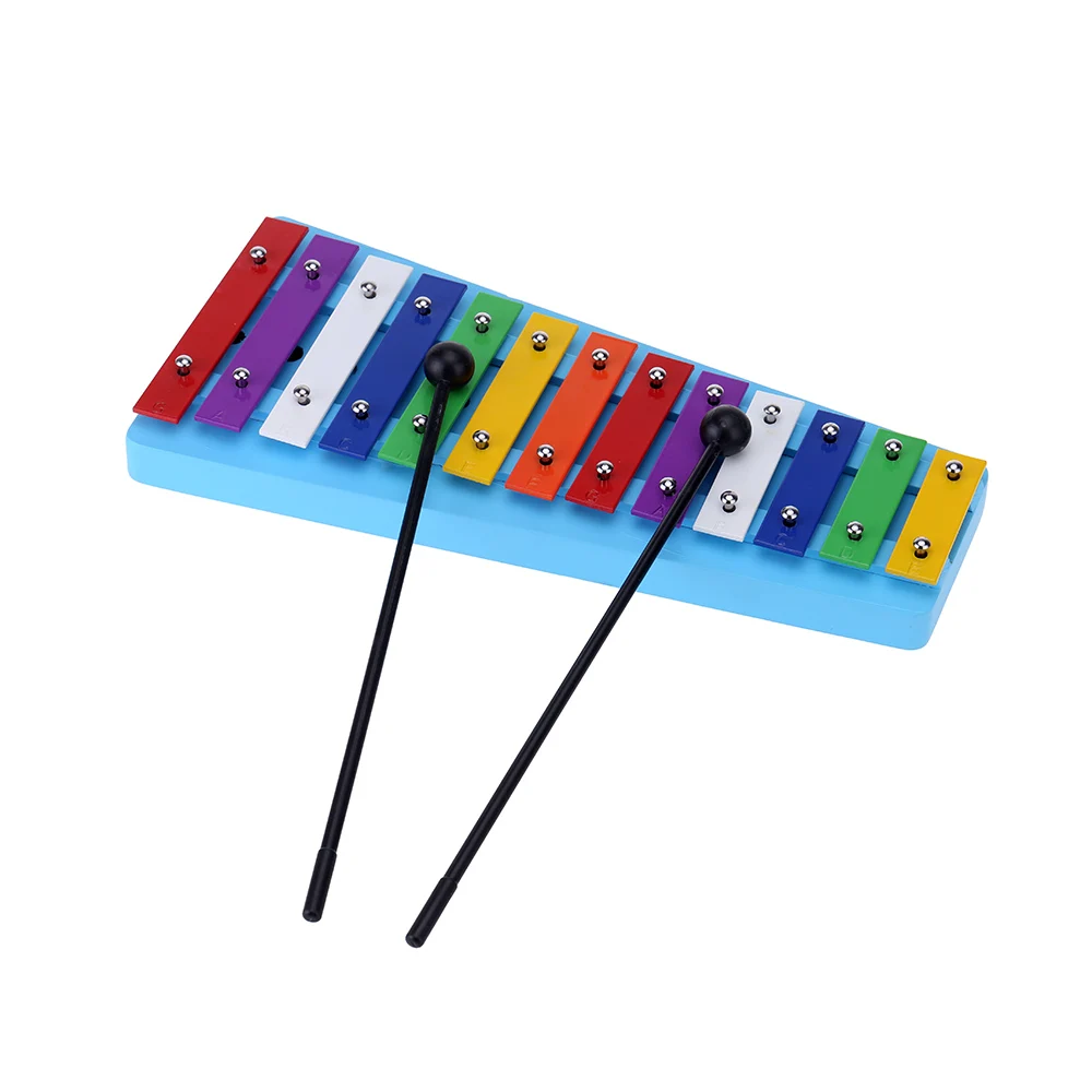 13 Bar Kid's Glockenspiel Xylophone Colorful Note of Educational Percussion Instrument Rhythm Toy for Baby Toddler Children
13 Bar Kid's Glockenspiel Xylophone Colorful Note of Educational Percussion Instrument Rhythm Toy for Baby Toddler Children