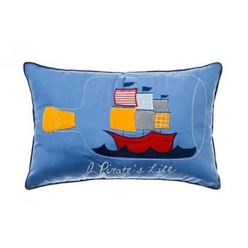 Pirate ship design European elegant embroidered pillow boy bedroom bedding cartoon pillows children decoration sofa cushion gift
Pirate ship design European elegant embroidered pillow boy bedroom bedding cartoon pillows children decoration sofa cushion gift
