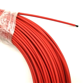 Minco Heat 12K 33Ohm 1.9-2.1MM Fluoroplastic Jacket Carbon Fiber Heating Cable Hotline Wire 15m 50m 100m
Minco Heat 12K 33Ohm 1.9-2.1MM Fluoroplastic Jacket Carbon Fiber Heating Cable Hotline Wire 15m 50m 100m