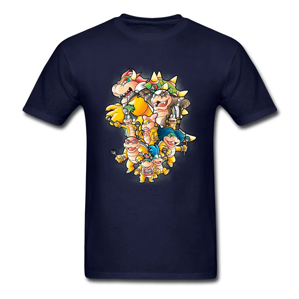 demon king family 9798 100% Cotton Gift Tops Shirt Hip Hop Short Sleeve Men Top T-shirts Party Summer Tee Shirt O-Neck demon king family 9798 navy