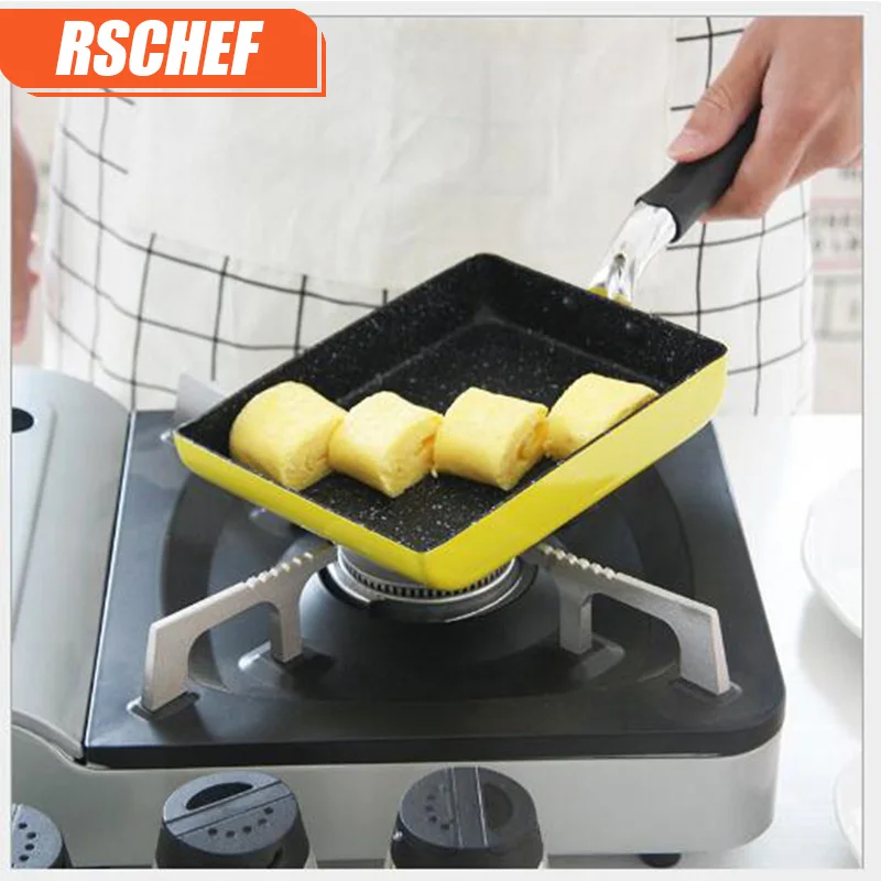 Фото 1 шт. антипригарная сковорода для приготовления яиц 18 см |