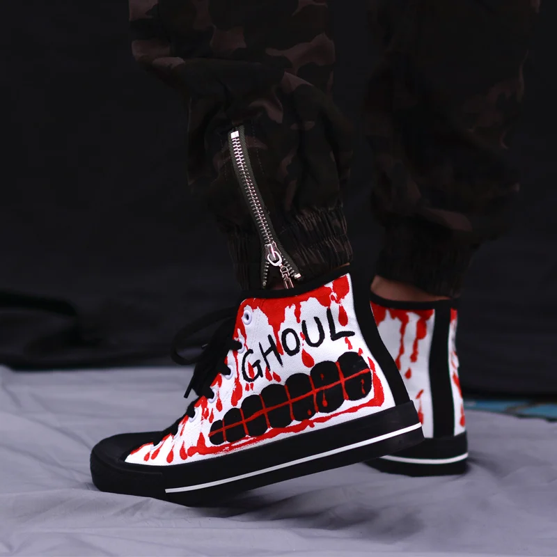 High-Q Unisex Anime Tokyo Ghoul Shoes Punk Rock 3D Print Casual plimsolls canvas shoes rope soled shoes
High-Q Unisex Anime Tokyo Ghoul Shoes Punk Rock 3D Print Casual plimsolls canvas shoes rope soled shoes