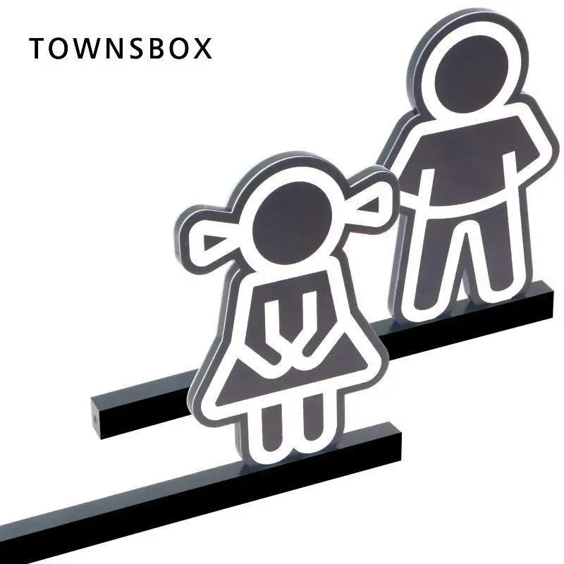 Kindergarten Boy Girl WC Sign Board Acrylic Signage Plate Toilet Door Sign Custom Design Color Lovely Public Wall Decor Label
Kindergarten Boy Girl WC Sign Board Acrylic Signage Plate Toilet Door Sign Custom Design Color Lovely Public Wall Decor Label