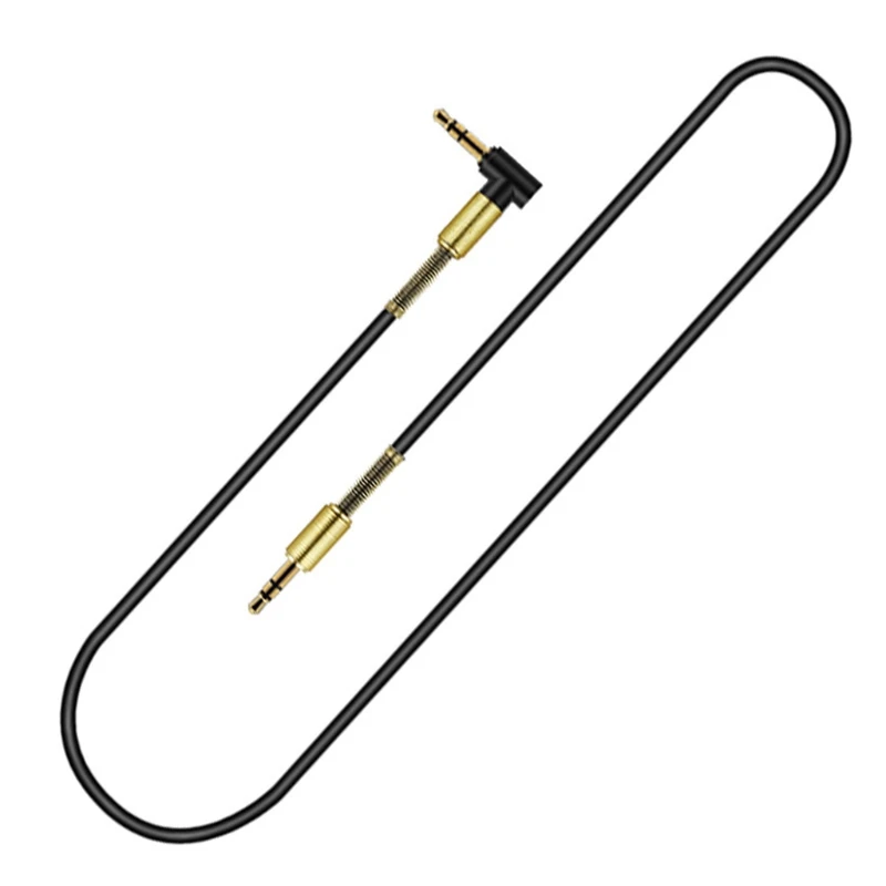 3.5mm Gold Plated Male To Male 90 Degree Angle Audio Aux Cable For Car Stereo PC
3.5mm Gold Plated Male To Male 90 Degree Angle Audio Aux Cable For Car Stereo PC
