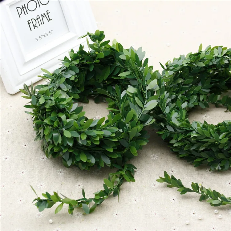 (1 Meter/lot) Artificial Pvc Ivy Garland Foliage Green Leaves Simulated Vine for Wedding Party Decoration Ceremony DIY Headbands
(1 Meter/lot) Artificial Pvc Ivy Garland Foliage Green Leaves Simulated Vine for Wedding Party Decoration Ceremony DIY Headbands