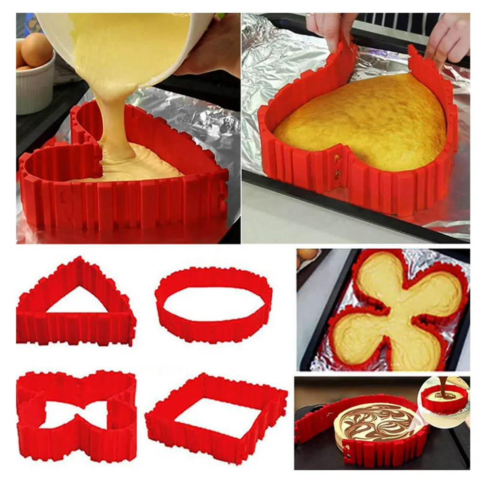 1 set (4 Pcs) DIY Silicone Mold Cupcake Snake Silicone Cake Mold Muffin Baking Mold Tools Bakery Pastry Tools Bakeware Kitchen
1 set (4 Pcs) DIY Silicone Mold Cupcake Snake Silicone Cake Mold Muffin Baking Mold Tools Bakery Pastry Tools Bakeware Kitchen